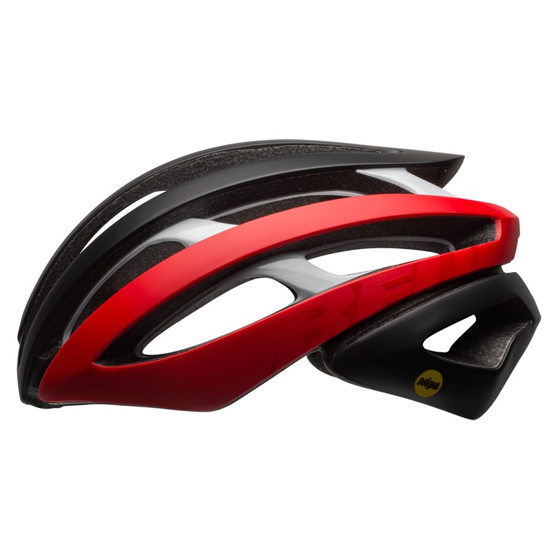 Kask szosowy BELL ZEPHYR INTEGRATED MIPS matte black red white