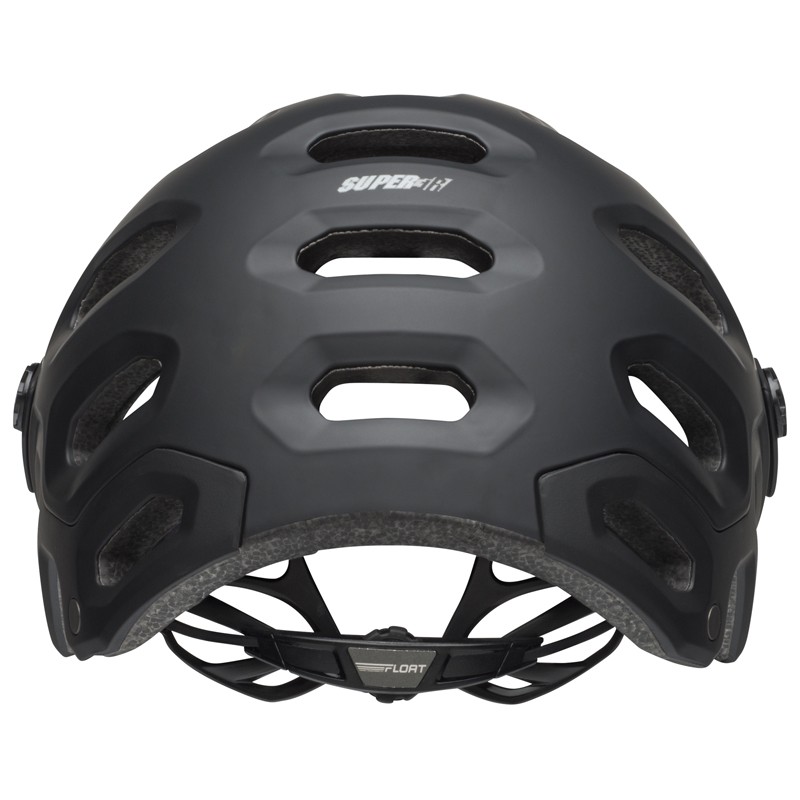 Kask mtb BELL SUPER 3 matte gloss black gray (NEW)