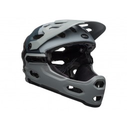 Kask full face BELL SUPER 3R MIPS downdraft matte gray gunmetal (NEW)