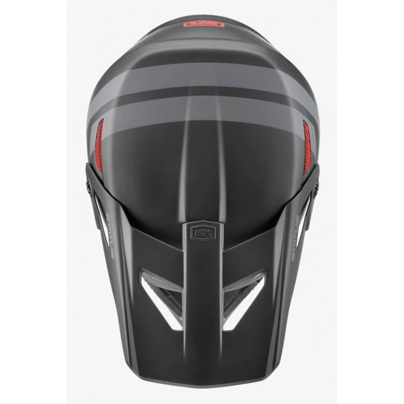 Kask full face 100% STATUS DH/BMX Helmet black meteor