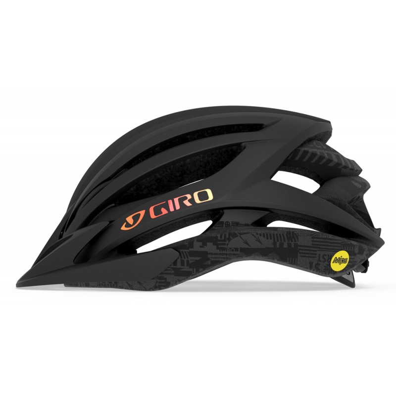 Kask mtb GIRO ARTEX INTEGRATED MIPS matte black hypnotic
