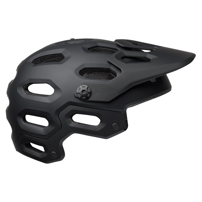 Kask full face BELL SUPER 3R MIPS matte gloss black gray (NEW)