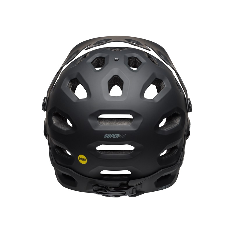 Kask full face BELL SUPER 3R MIPS matte gloss black gray (NEW)