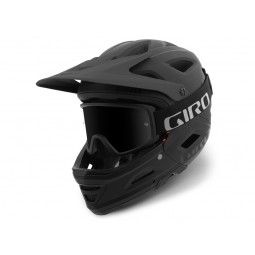 Kask full face GIRO SWITCHBLADE MIPS matte black gloss black