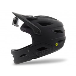 Kask full face GIRO SWITCHBLADE MIPS matte black gloss black