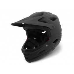 Kask full face GIRO SWITCHBLADE MIPS matte black gloss black