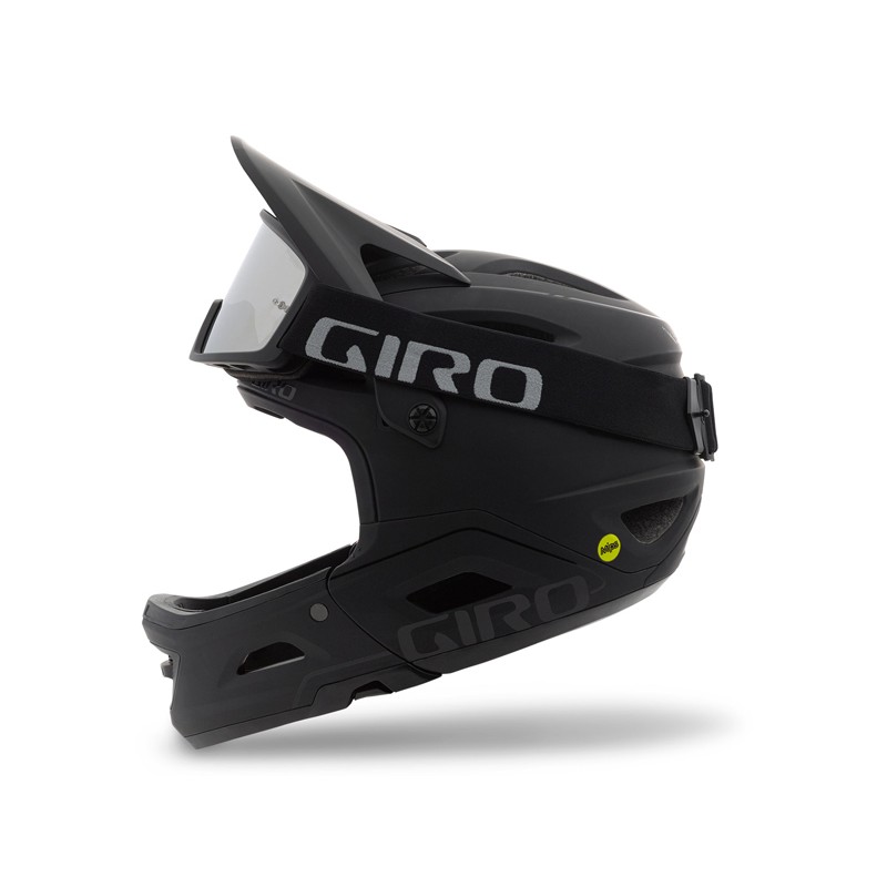 Kask full face GIRO SWITCHBLADE MIPS matte black gloss black