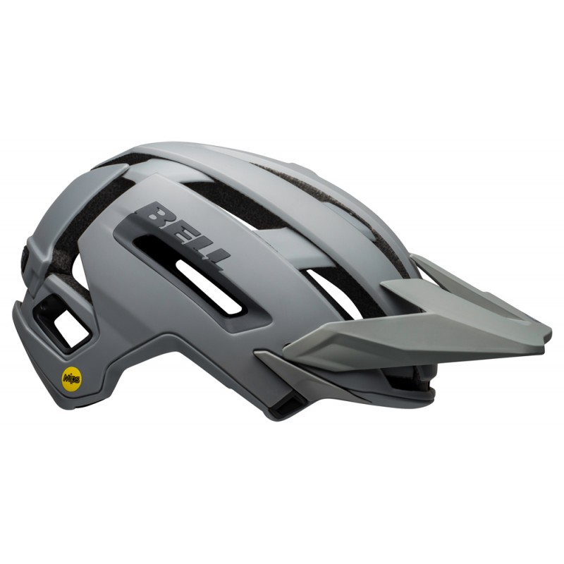 Kask mtb BELL SUPER AIR MIPS SPHERICAL matte gloss grays