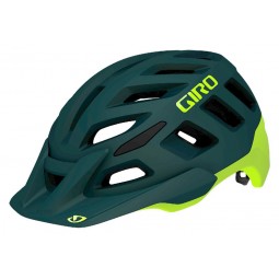 Kask mtb GIRO RADIX matte true spruce citron