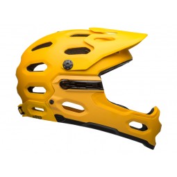 Kask full face BELL SUPER 3R MIPS matte yellow coal (NEW)