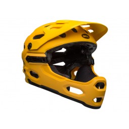 Kask full face BELL SUPER 3R MIPS matte yellow coal (NEW)