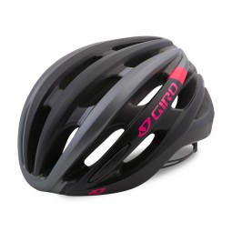 Kask szosowy GIRO SAGA matte black pink