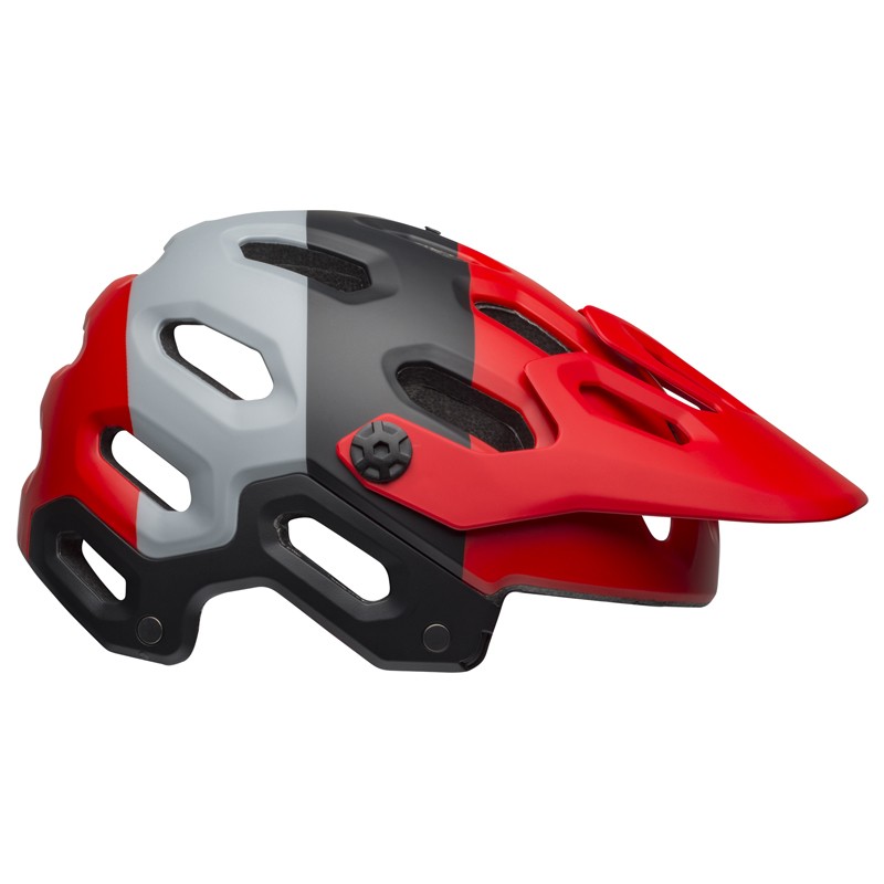 Kask mtb BELL SUPER 3 downdraft matte crimson black (NEW)