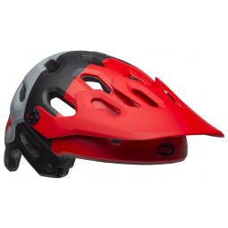 Kask mtb BELL SUPER 3 downdraft matte crimson black (NEW)