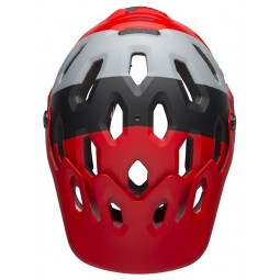 Kask mtb BELL SUPER 3 downdraft matte crimson black (NEW)