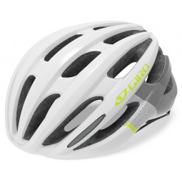 Kask szosowy GIRO SAGA matte white grey citron