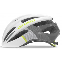Kask szosowy GIRO SAGA matte white grey citron
