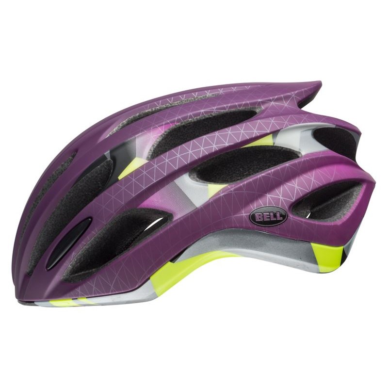 Kask szosowy BELL FORMULA matte plum deco