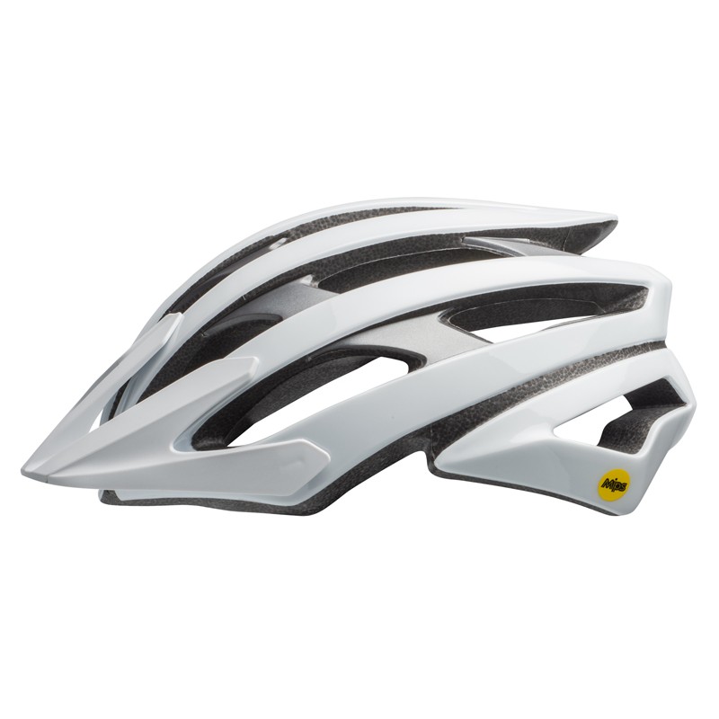 Kask mtb BELL CATALYST INTEGRATED MIPS matte gloss white gunmetal (NEW)