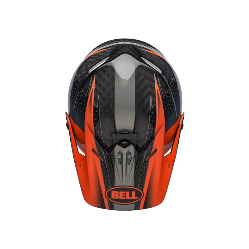 Kask full face BELL FULL-9 hound matte gloss slate orange (NEW)