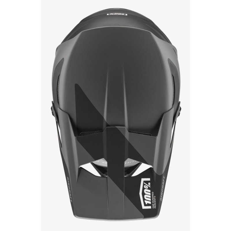 Kask full face 100% AIRCRAFT COMPOSITE Helmet LTD black
