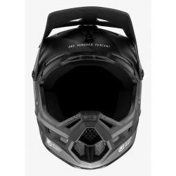 Kask full face 100% AIRCRAFT COMPOSITE Helmet LTD black
