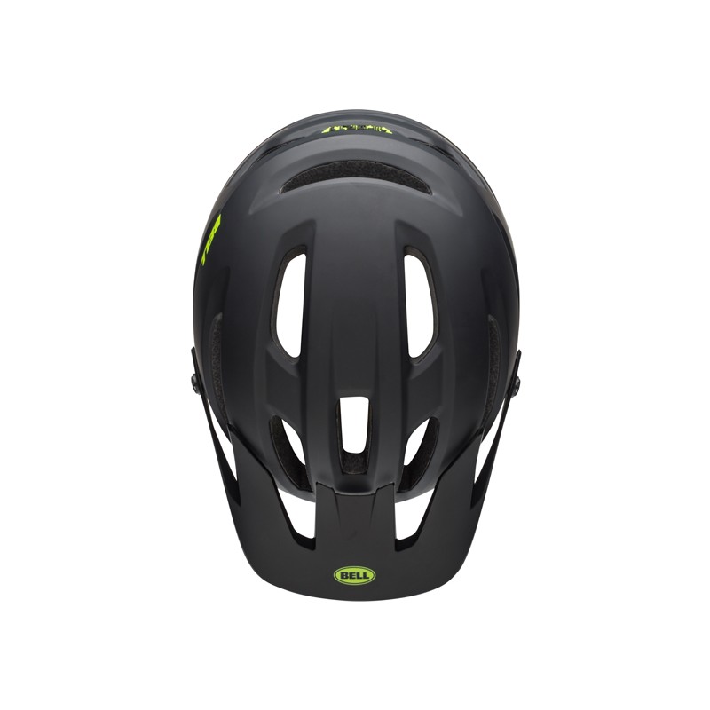 Kask mtb BELL 4FORTY INTEGRATED MIPS cliffhanger matte gloss black green (NEW)