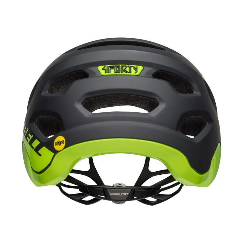 Kask mtb BELL 4FORTY INTEGRATED MIPS cliffhanger matte gloss black green (NEW)