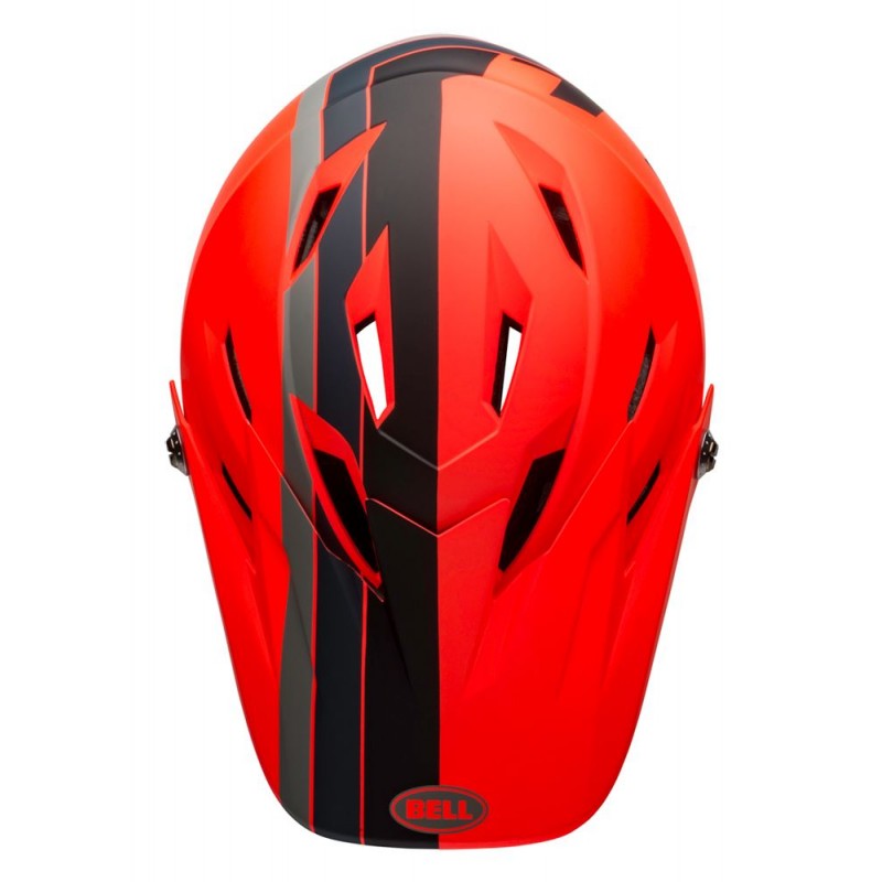 Kask full face BELL SANCTION agility matte orange black