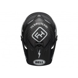 Kask full face BELL FULL-9 fasthouse matte black white (NEW)