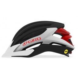 Kask mtb GIRO ARTEX INTEGRATED MIPS matte black white red