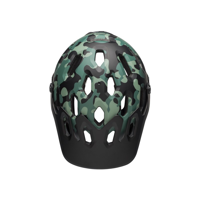 Kask full face BELL SUPER 3R MIPS oak matte black greens (NEW)