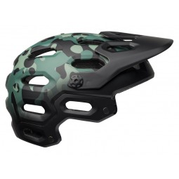 Kask full face BELL SUPER 3R MIPS oak matte black greens (NEW)