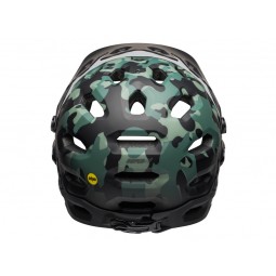 Kask full face BELL SUPER 3R MIPS oak matte black greens (NEW)