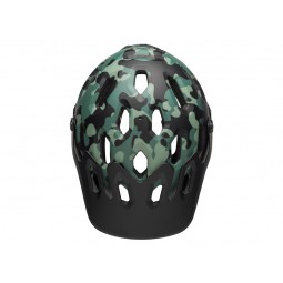 Kask full face BELL SUPER 3R MIPS oak matte black greens (NEW)