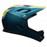 Kask full face BELL SANCTION agility matte blue hi-viz