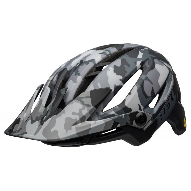 Kask mtb BELL SIXER INTEGRATED MIPS matte gloss black camo