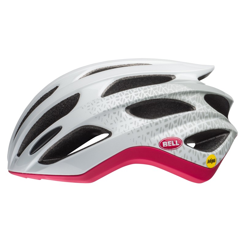 Kask szosowy BELL NALA JOY RIDE INTEGRATED MIPS matte white cherry dissolve