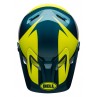 Kask full face BELL TRANSFER slice gloss blue hi-viz