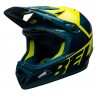 Kask full face BELL TRANSFER slice gloss blue hi-viz