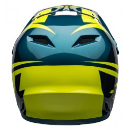 Kask full face BELL TRANSFER slice gloss blue hi-viz