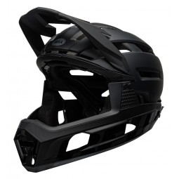 Kask full face BELL SUPER AIR R MIPS SPHERICAL matte gloss black