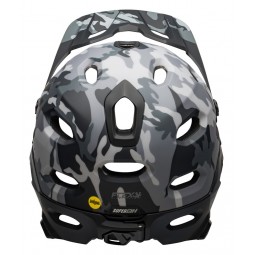 Kask full face BELL SUPER DH MIPS SPHERICAL matte gloss black camo