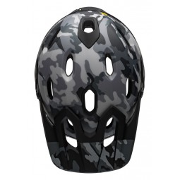 Kask full face BELL SUPER DH MIPS SPHERICAL matte gloss black camo