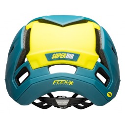 Kask mtb BELL SUPER AIR MIPS SPHERICAL matte gloss blue hi-viz