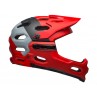 Kask full face BELL SUPER 3R MIPS downdraft matte crimson black (NEW)