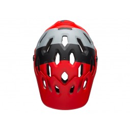 Kask full face BELL SUPER 3R MIPS downdraft matte crimson black (NEW)