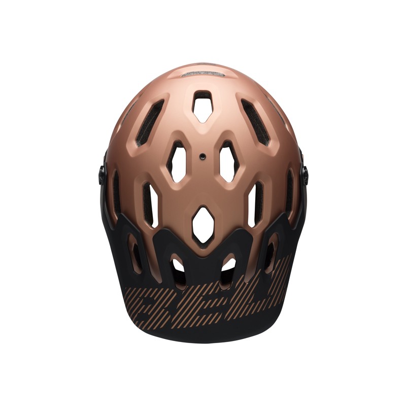 Kask mtb BELL SUPER 3 matte gloss cooper black