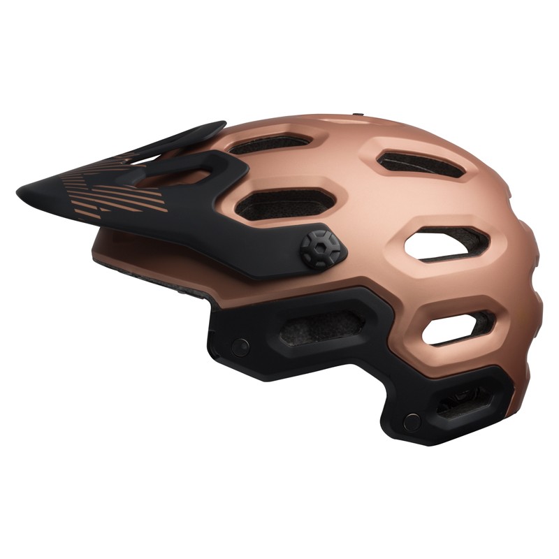 Kask mtb BELL SUPER 3 matte gloss cooper black