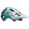 Kask mtb BELL SUPER AIR MIPS SPHERICAL matte gloss white purple